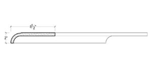 2D View image of Plaster Crown Moulding – DC502-768