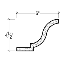 Side View of Plaster Cove Lighting – DC504-810 Side View image of Plaster Cove Lighting – DC504-810