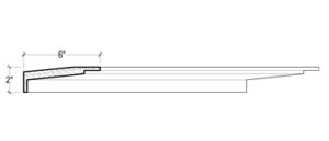 2D View image of Plaster Crown Moulding – DC502-826