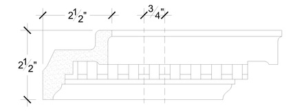 image of Plaster Crown – DC502-777