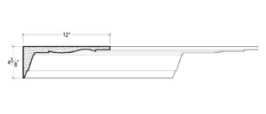 2D View image of Plaster Crown Moulding – DC504-830